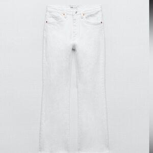 Zara white jeans size 0